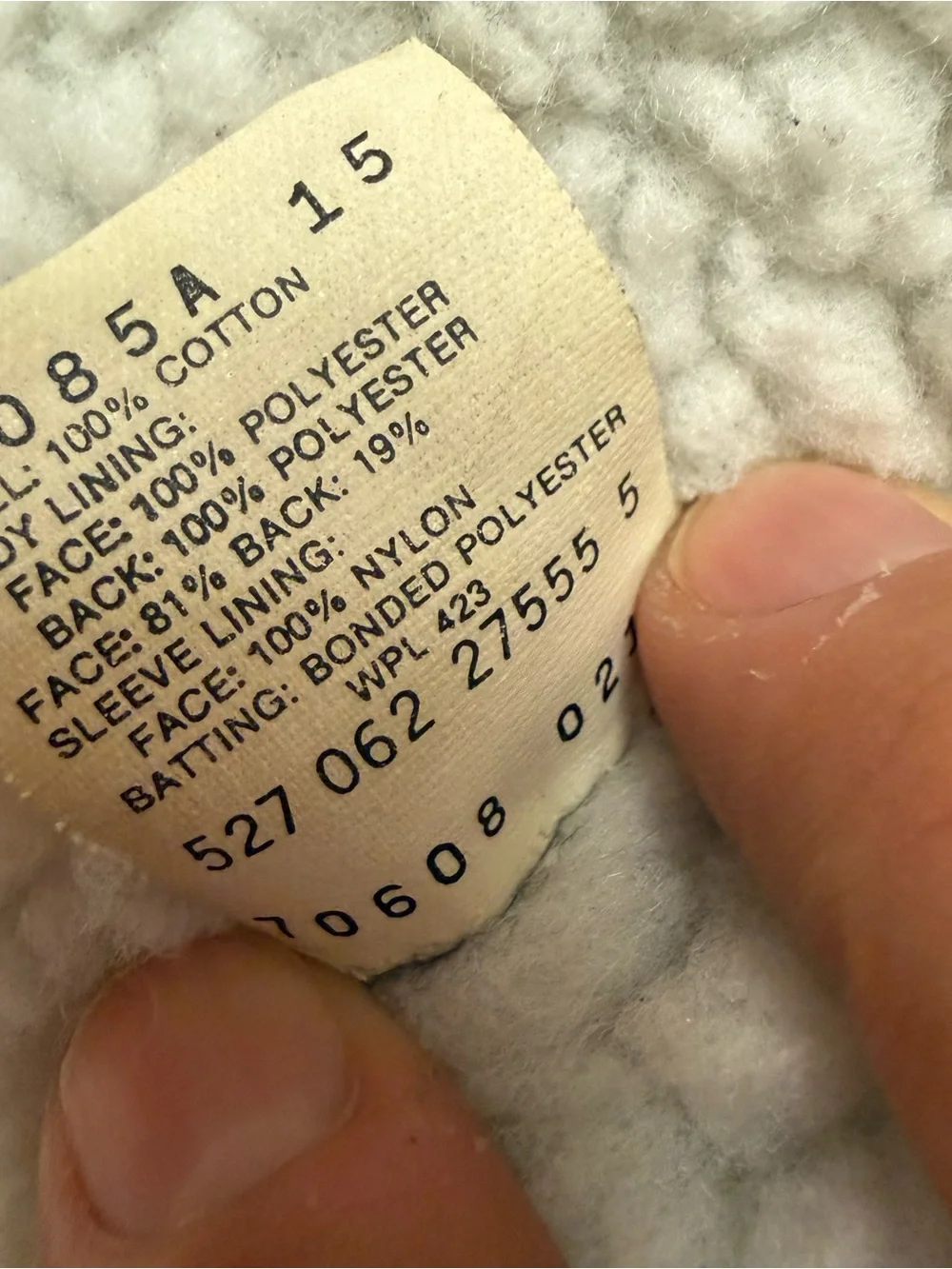 Vintage 80s Levi’s 70608 Denim Sherpa Trucker Jacket Made In USA Size Medium 40 - Picture 12 of 15
